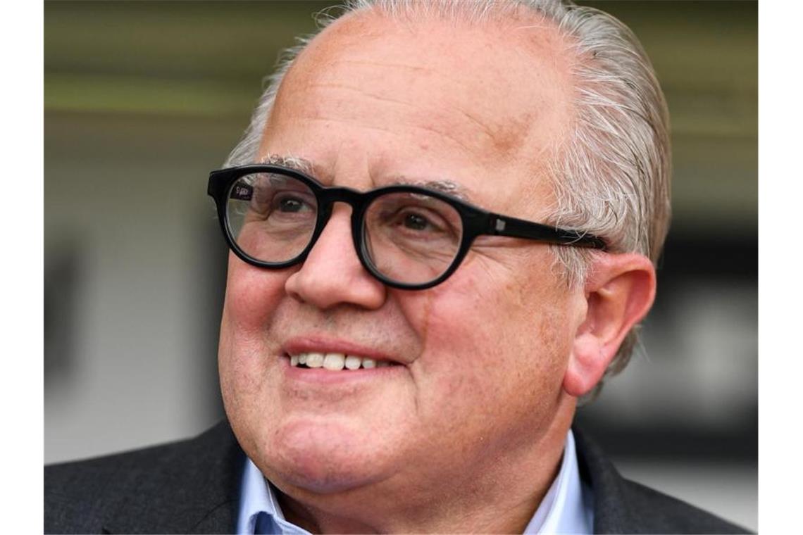 Freiburg startet gegen Mainz in die Bundesliga-Saison Präsident Fritz Keller von Freiburg. Foto: Patrick Seeger/Archivbild
