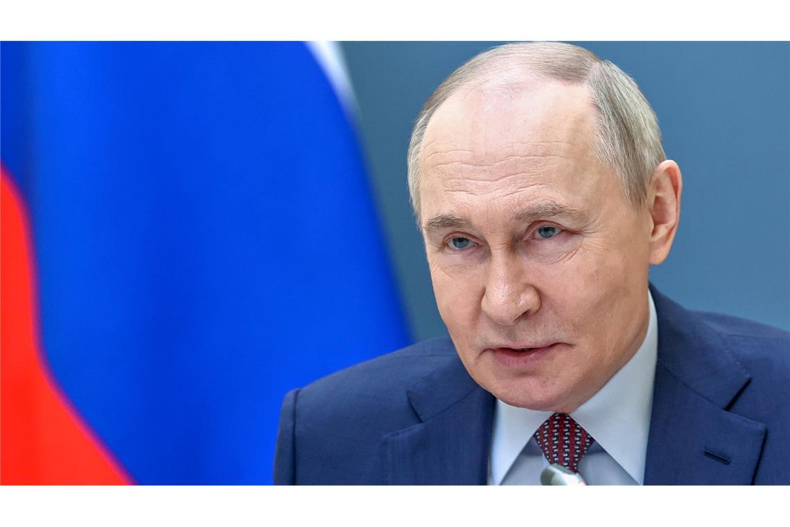 Ukraine-Krieg: Rätselraten um Friedensgespräche in Istanbul Präsident Putin hält sich weiter zu seiner Teilnahme an Friedensgesprächen bedeckt. (Archivbild)