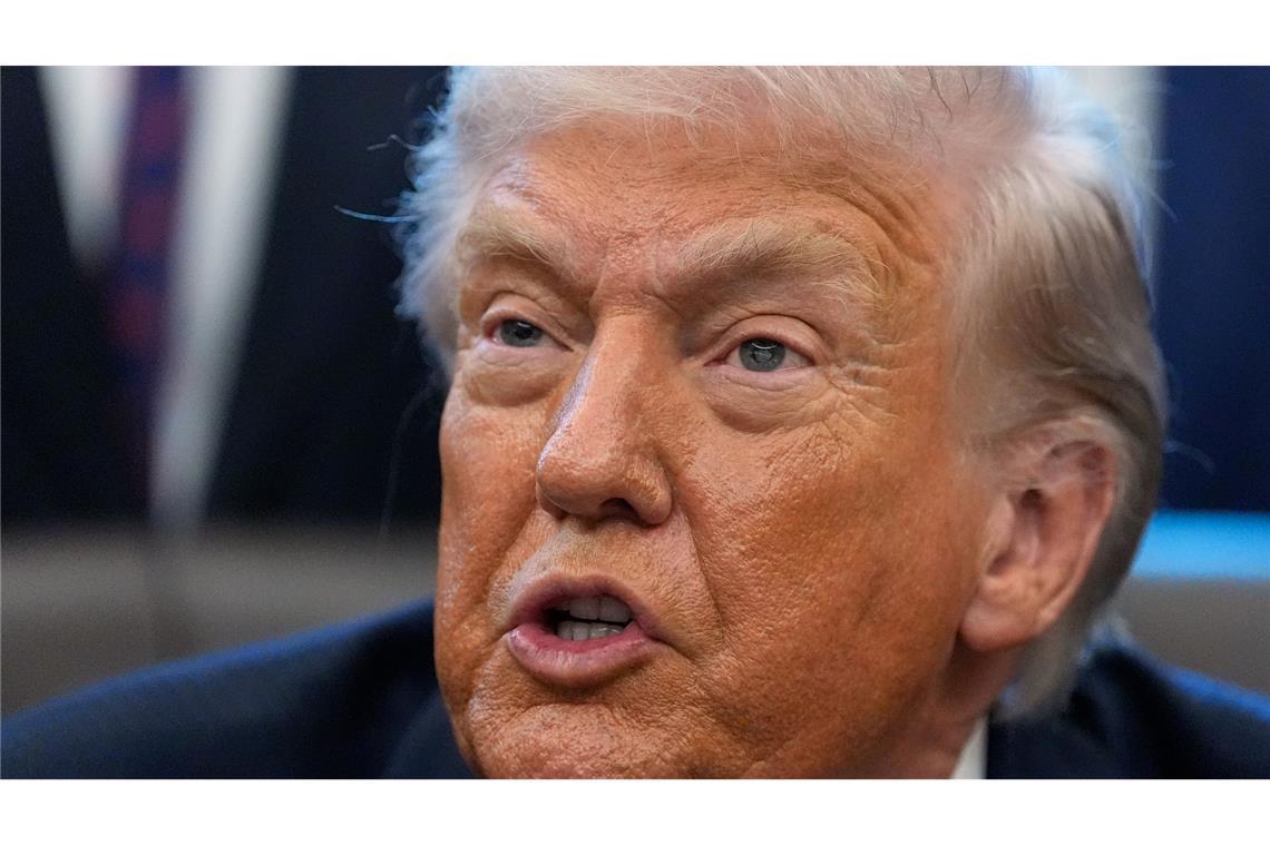 Präsident Trump will Grönland den USA einverleiben. (Archivbild)