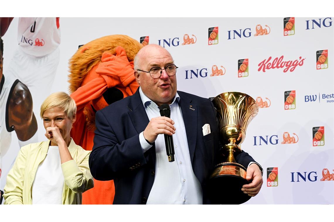 Basketball-Verband holt Frauen-Bundestrainer aus den USA Präsident Weiss und sein Verband mussten eine Neubesetzung vornehmen. (Archivfoto)