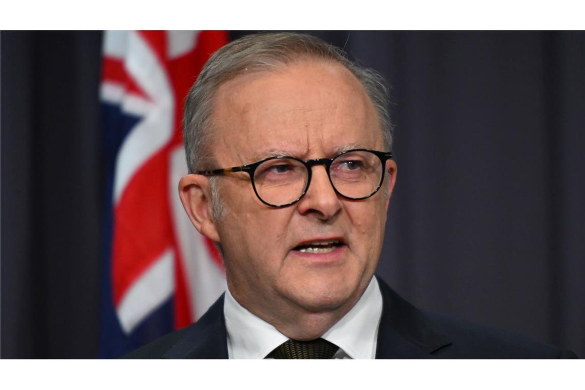 Premier Anthony Albanese hatte das kontroverse Gesetz maßgeblich vorangetrieben. (Archivbild)