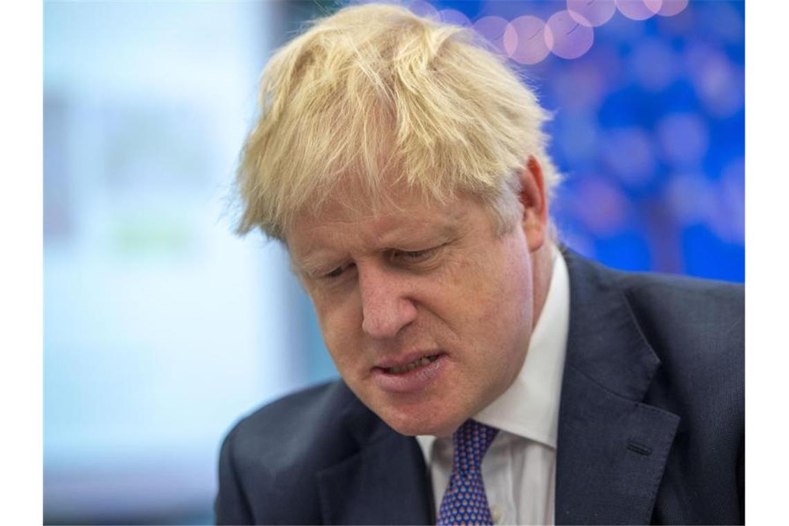 Premier Boris Johnson ist mit den Ergebnissen der letzten Abstimmungen im Parlament schwer unzufrieden. Foto: Paul Grover/Daily Telegraph/PA Wire/dpa
