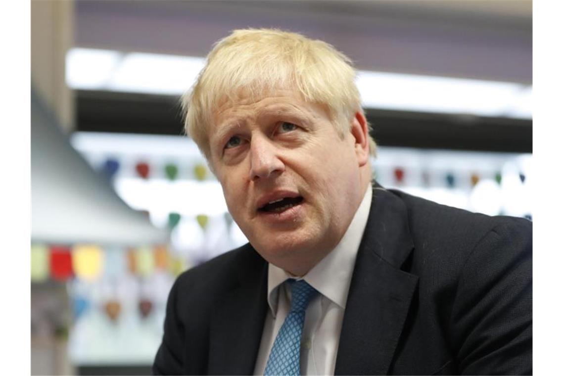 Premier Boris Johnson will Großbritannien unbedingt am 31. Oktober aus der EU führen - auch ohne Deal. Foto: Alastair Grant/PA Wire/dpa