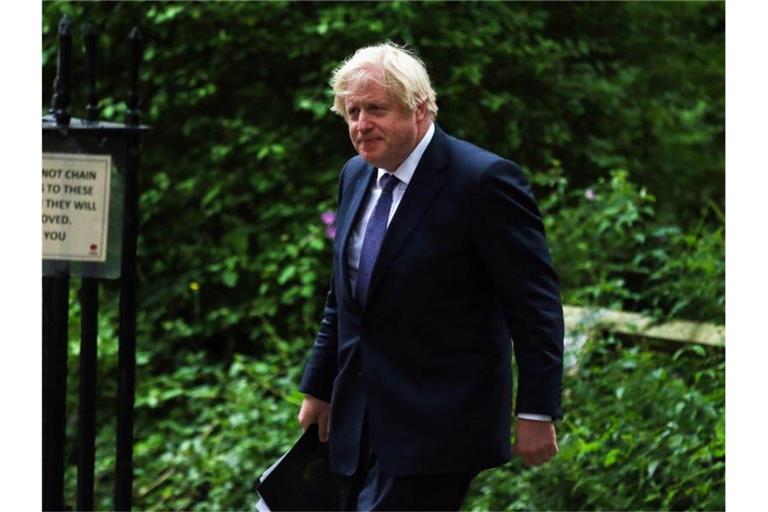 Premierminister Boris Johnson kommt nun doch um die Quarantäne nicht herum. Foto: Tayfun Salci/ZUMA Wire/dpa