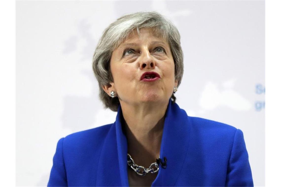 Premierministerin Theresa May war mit dem Brexit-Abkommen bereits drei Mal bei Abstimmungen im britischen Parlament gescheitert. Foto: Kirsty Wigglesworth/AP