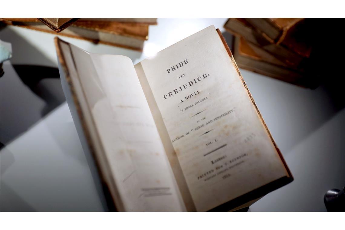 "Pride and Prejudice" (auf deutsch: "Stolz und Vorurteil") ist bis heute einer der beliebtesten Romane von Jane Austen. (Archivbild)