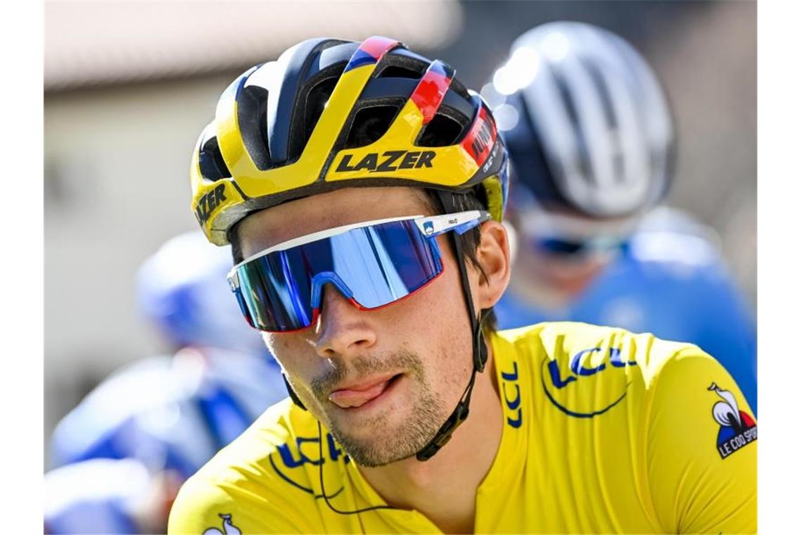 Tour-Zweiter Roglic gewinnt Auftakt der Baskenland-Rundfahrt Primoz Roglic hat das Zeitfahren zum Auftakt der Baskenland-Rundfahrt gewonnen. Foto: David Stockman/BELGA/dpa