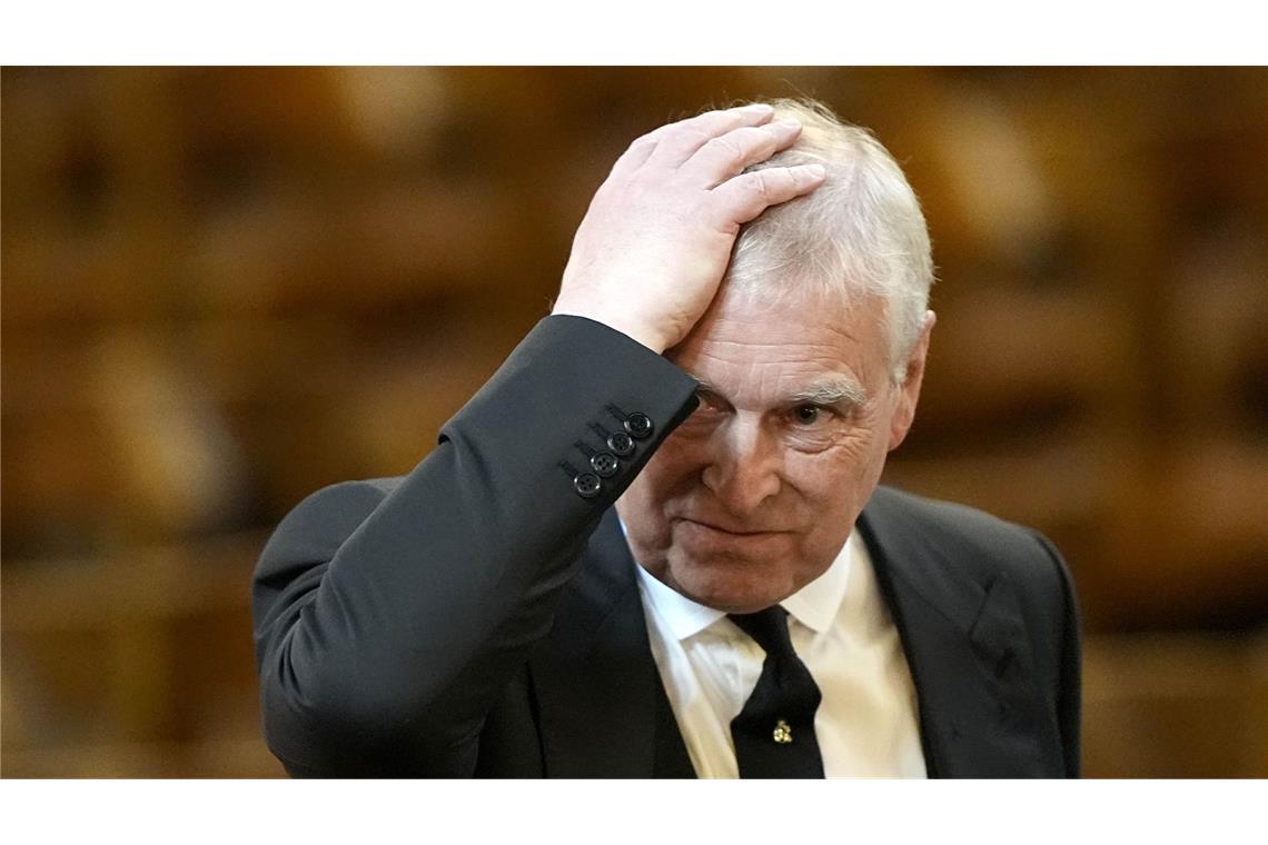 Britischer Prinz Andrew soll Prinzentitel verlieren Prinz Andrew (Archivbild).