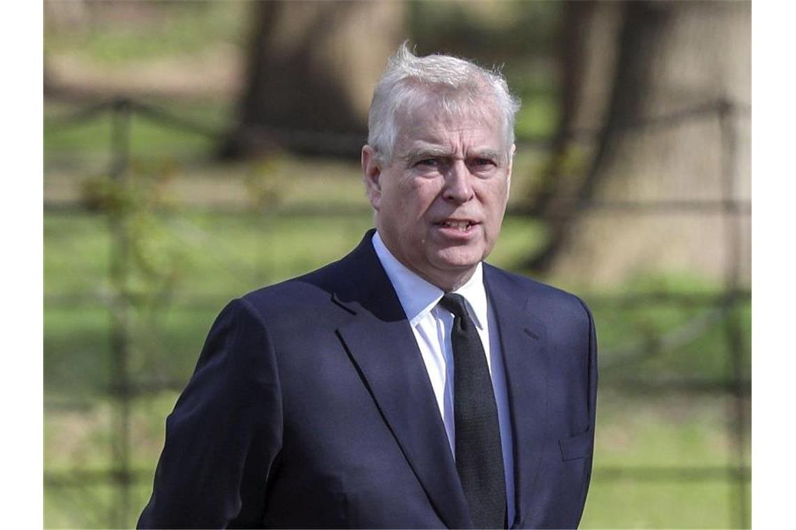 Abgeordneter zum Fall Prinz Andrew: Wer zahlt? Prinz Andrew, Herzog von York, steht unter Beobachtung. Foto: Steve Parsons/PA POOL/AP/dpa