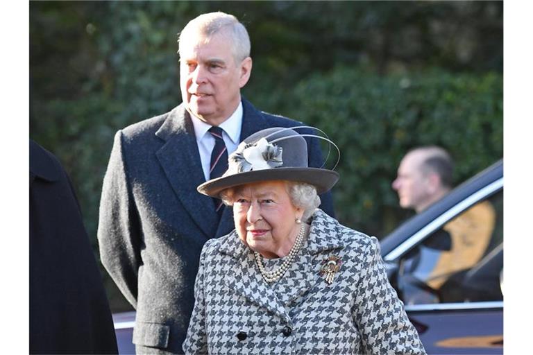 Prinz Andrew soll die Queen zum Gedenkgottesdienst begleiten. Foto: Joe Giddens/PA Wire/dpa