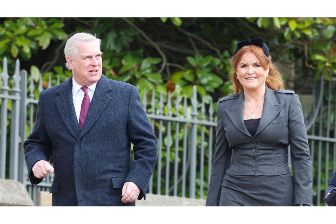 Prinz Andrew und seine Ex-Frau Sarah. (Archivbild)