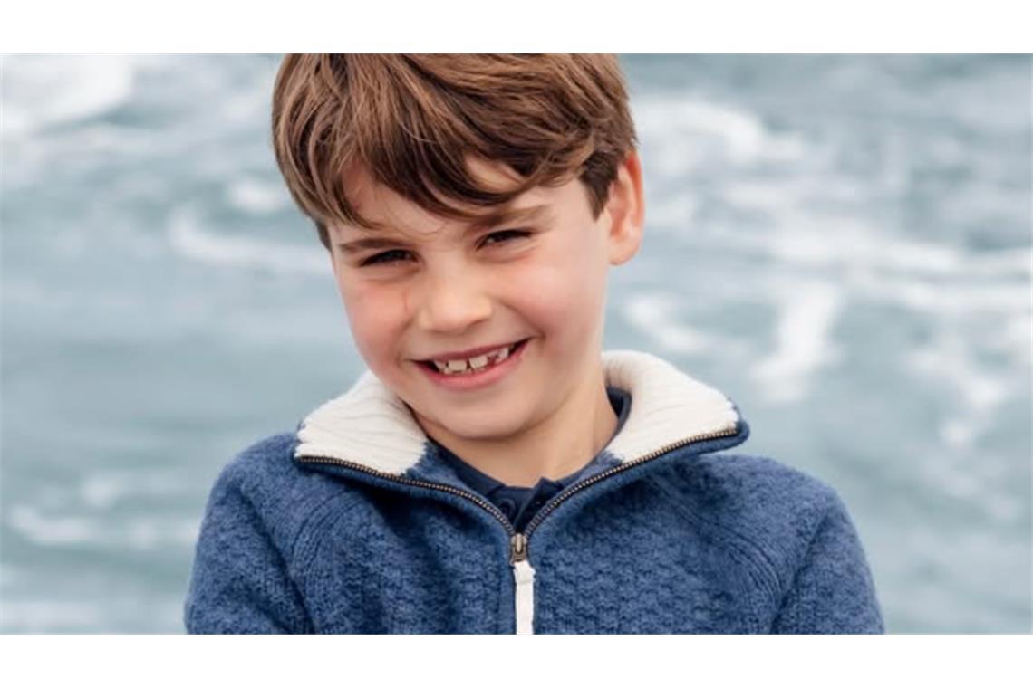 Prinz Louis wird 8 Jahre alt.