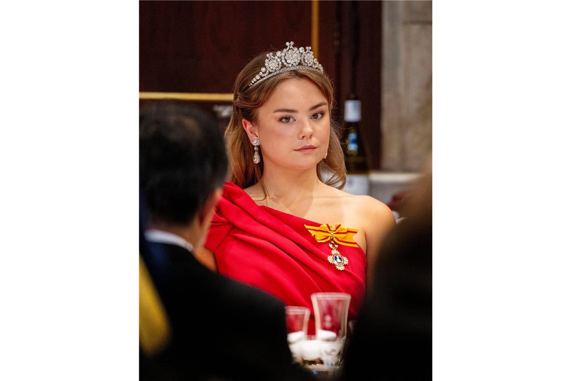 Prinzessin Ariane überzeugte beim Staatsbankett.