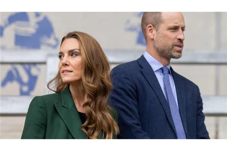 Prinzessin Catherine und Prinz William im September in Leeds.