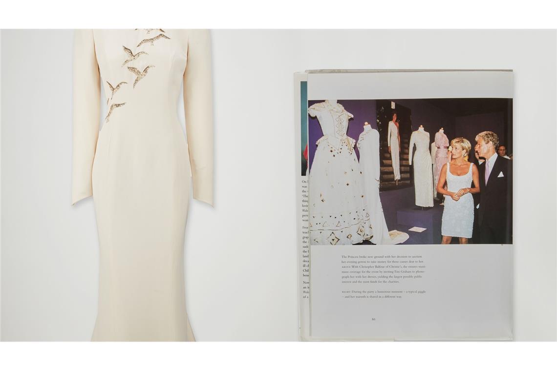 Kleidungsstücke von Prinzessin Diana werden versteigert Prinzessin Diana war als Stil-Ikone bekannt.