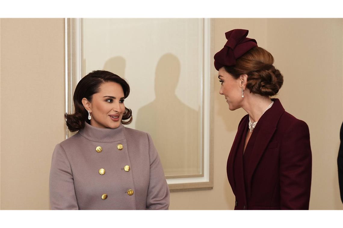 Kate und William begrüßen Emir von Katar zum Staatsbesuch