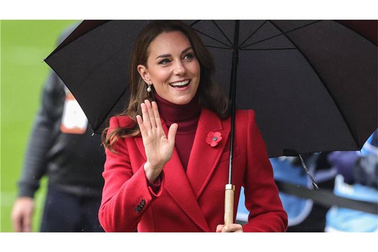 Prinzessin Kate nimmt am Staatsbesuch des französischen Präsidenten teil (Archivbild).