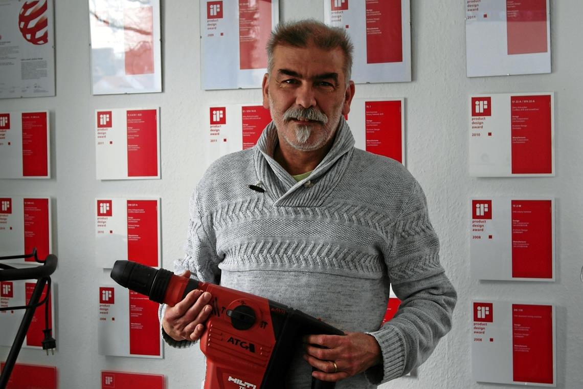Gespür für Kunst und Technik Produktdesigner Ulrich Rößler von „Proform Design.“ Foto: C. Strupp