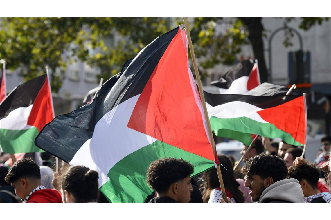 Proteste in Ulm: Aktivisten fordern Schließung israelischer Rüstungsfirma Propalästinensische Protestaktionen gegen den Gaza-Krieg setzen sich in Ulm fort. (Symbolbild)