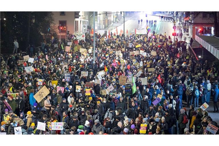 Protest gegen Gründungsversammlung der neuen AfD-Jugendorganisation