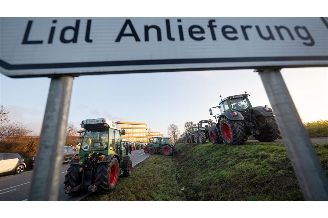 Proteste der Landwirte