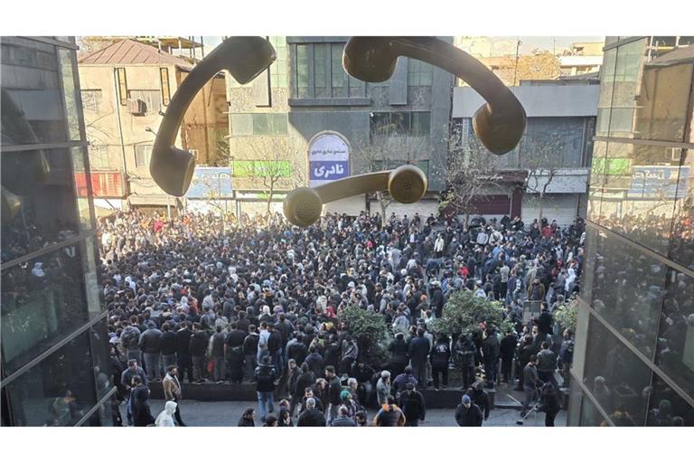 Proteste in Teheran.
