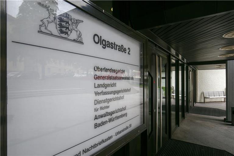 Prozessauftakt am Landgericht Stuttgart. Symbolfoto: Alexander Becher