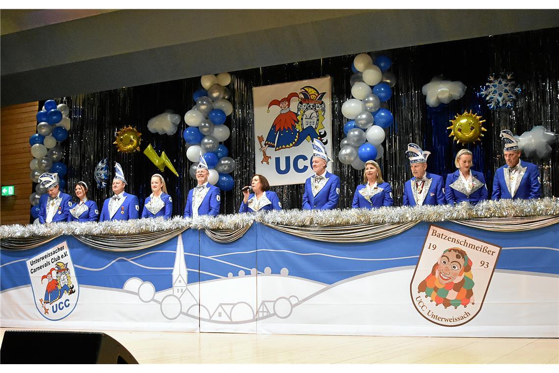 Prunksitzung Unterweissacher Carnevals-Club (UCC) 2024 in Seeguthalle Cottenweil...