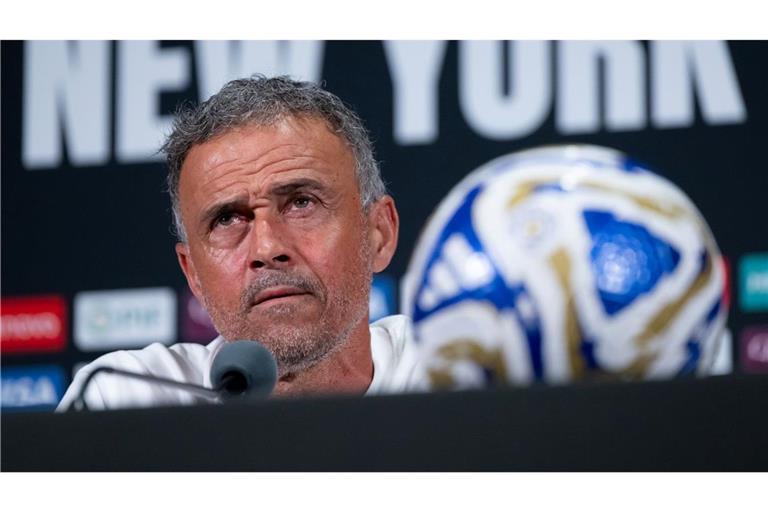 PSG-Coach Luis Enrique äußert sich zur Verletzung von Jamal Musiala.