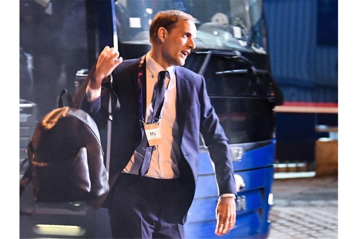 PSG-Trainer Thomas Tuchel ist mit seinem Team ins Viertelfinale der Champions League eingezogen. Foto: Franck Fife/AFP/dpa