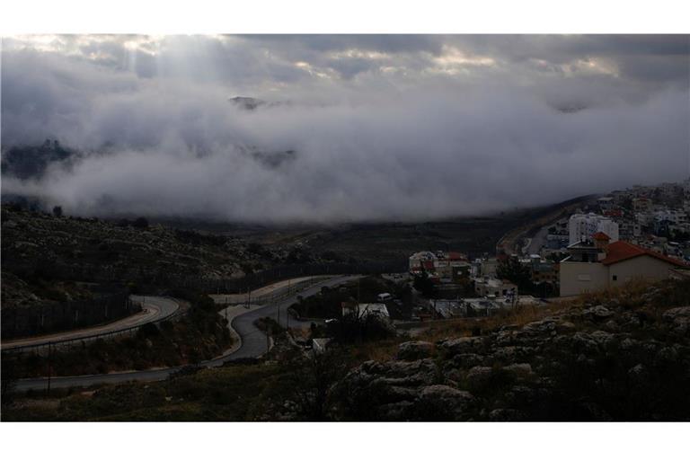 Pufferzone bei der Stadt Madschdal Schams in der Nähe der sogenannten Alpha-Linie, welche die von Israel kontrollierten Golanhöhen von Syrien trennt (Archivfoto).