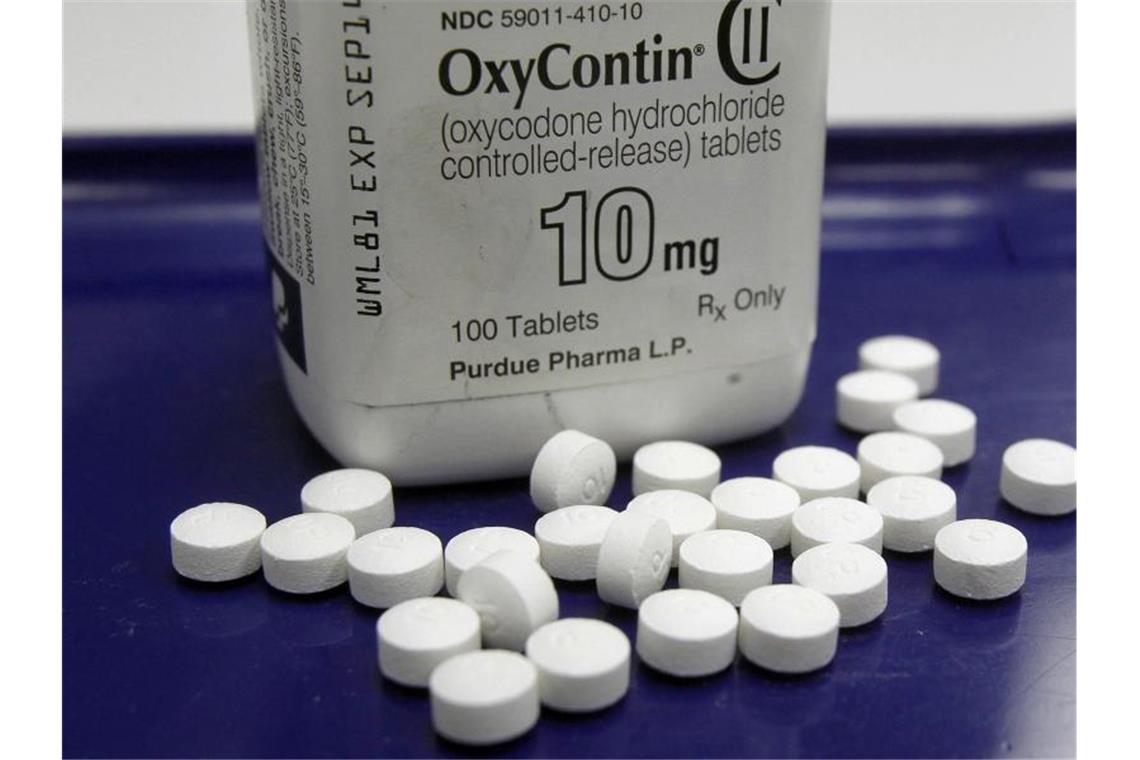 Purdue Pharma ist vor allem für das Schmerzmittel Oxycontin bekannt. Foto: Tony Talbot/AP