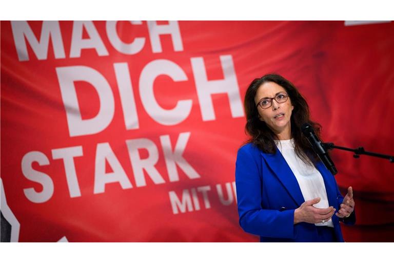 "Pushen ein Mini-Problem zu einem Mega-Thema hoch": Gewerkschafterin Fahimi hält die Debatte ums Bürgergeld für absurd. (Archivbild)