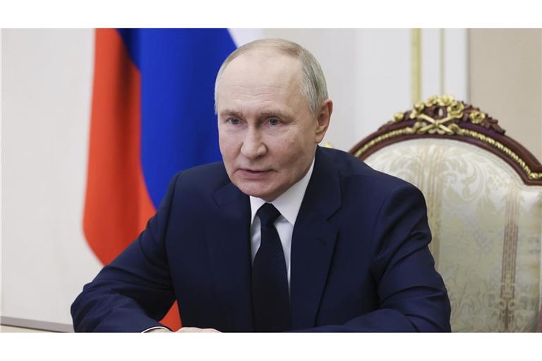 Putin soll nach Angaben des Kreml eine Waffenruhe in der Ukraine für notwendig halten.