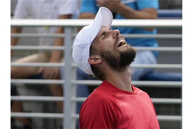 Qualifikant Otte steht im Achtelfinale der US Open. Foto: Seth Wenig/AP/dpa