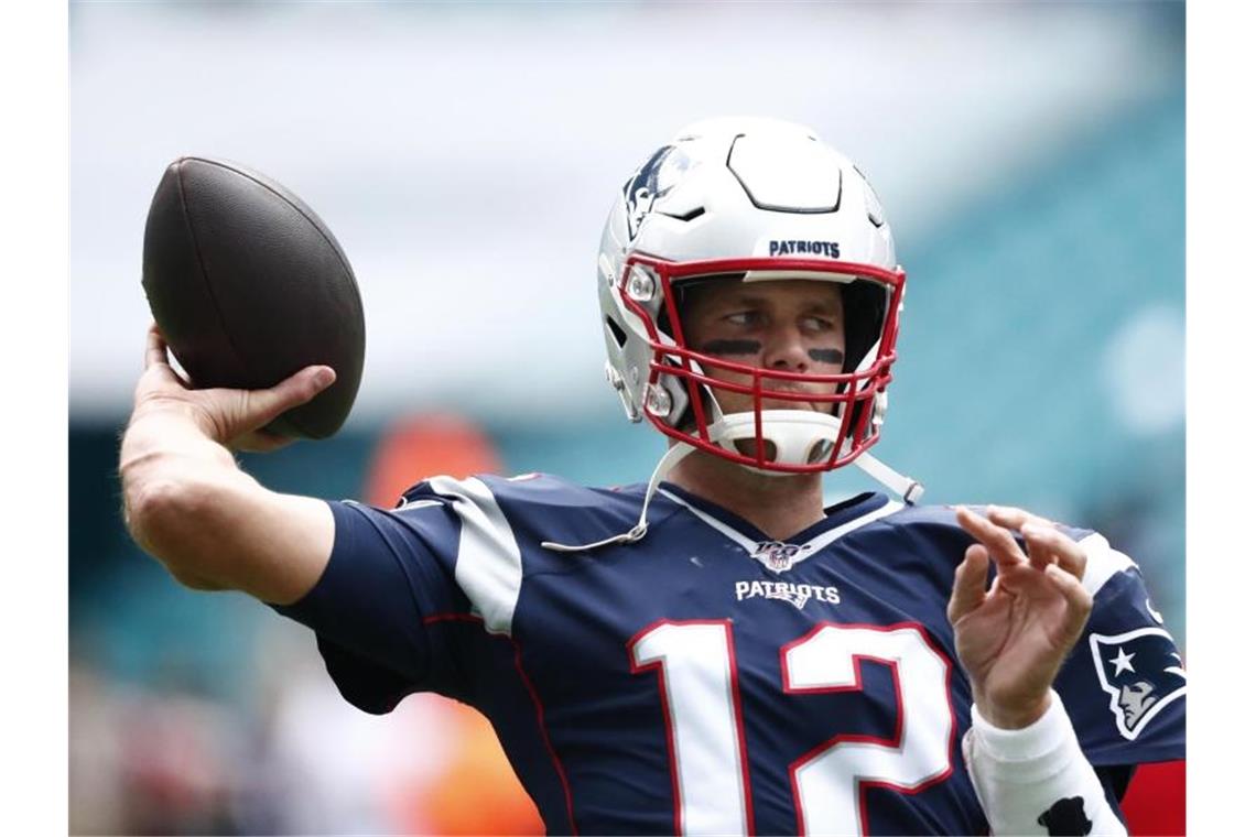 Quarterback Tom Brady ist der Star der New England Patriots. Foto: Brynn Anderson/AP