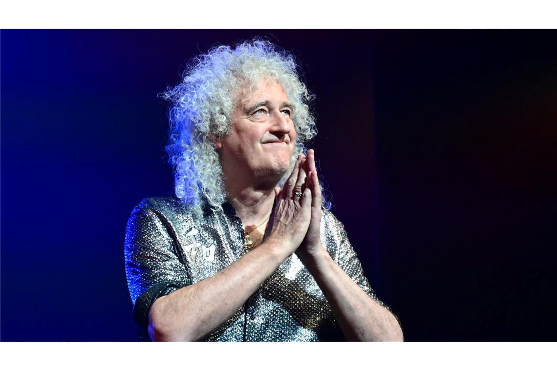 Queen-Gitarrist: Denke die ganze Zeit an Freddie Queen war nicht nur Freddie Mercury: Brian May selbst schrieb viele berühmte Songs.