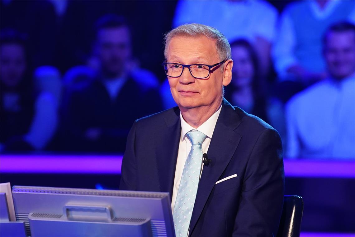 Quiz-Moderator Günther Jauch (Archivbild).