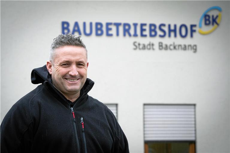 Rafael Bidlingmaier arbeitet zusammen mit der Stadtverwaltung an einem Modernisierungskonzept für den Baubetriebshof. Foto: A. Becher