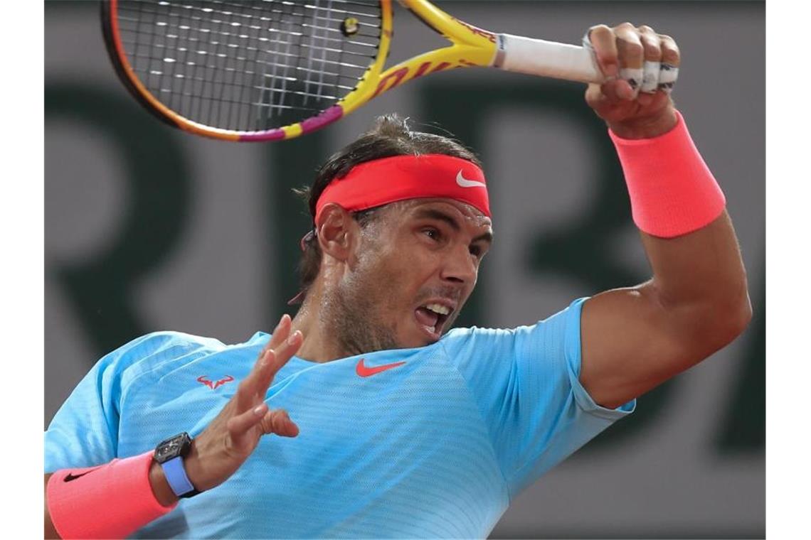 Rafael Nadal erreichte locker das Achtelfinale. Foto: Michel Euler/AP/dpa