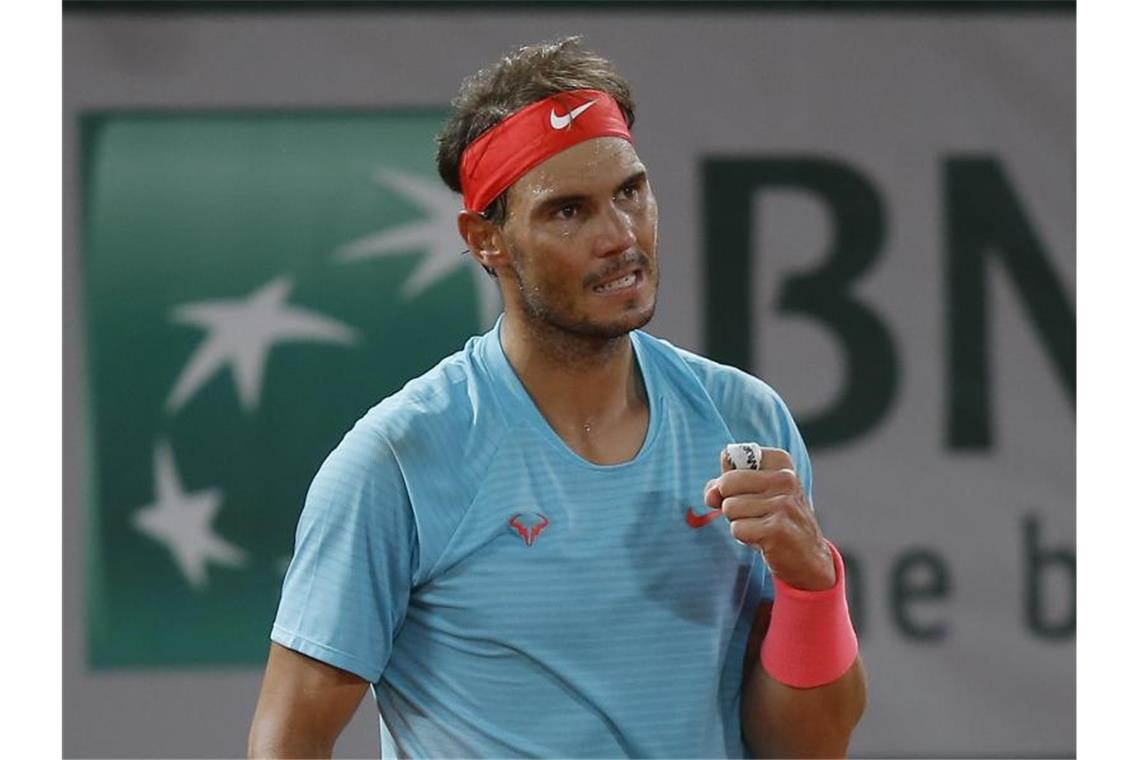 Rafael Nadal ist ins Halbfinale eingezogen. Foto: Michel Euler/AP/dpa