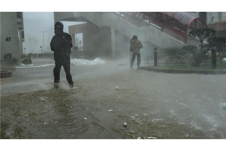 "Ragasa" brachte heftigen Regen in die betoffenen Gebiete.
