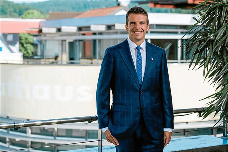 Raimon Ahrens ist alter und neuer Bürgermeister von Rudersberg. Foto: Gemeinde Rudersberg