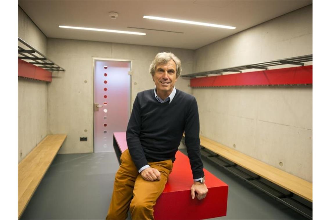Rainer Adrion posiert in Stuttgart. Foto: picture alliance / dpa