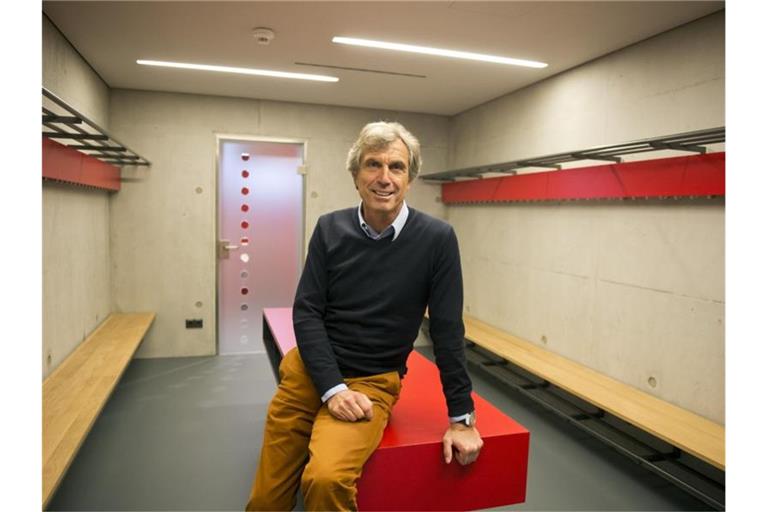 Rainer Adrion posiert in Stuttgart. Foto: picture alliance / dpa