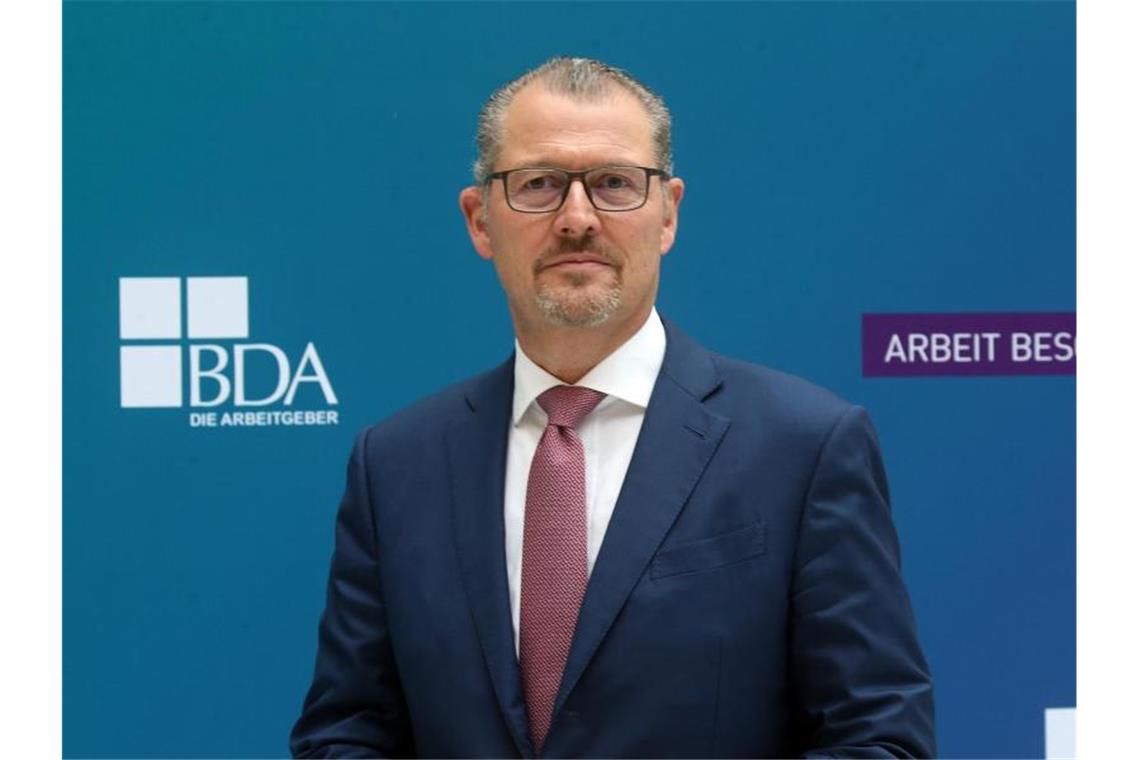 Arbeitgeber wollen Tarifverträge öffnen Rainer Dulger ist neuer Präsident der Bundesvereinigung der Deutschen Arbeitgeberverbände (BDA). Foto: Wolfgang Kumm/dpa