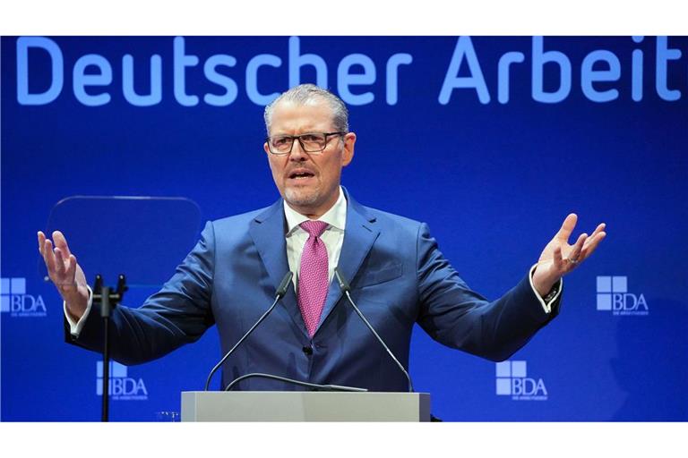 Rainer Dulger, Präsident der Bundesvereinigung der Deutschen Arbeitgeberverbände (Archivbild).