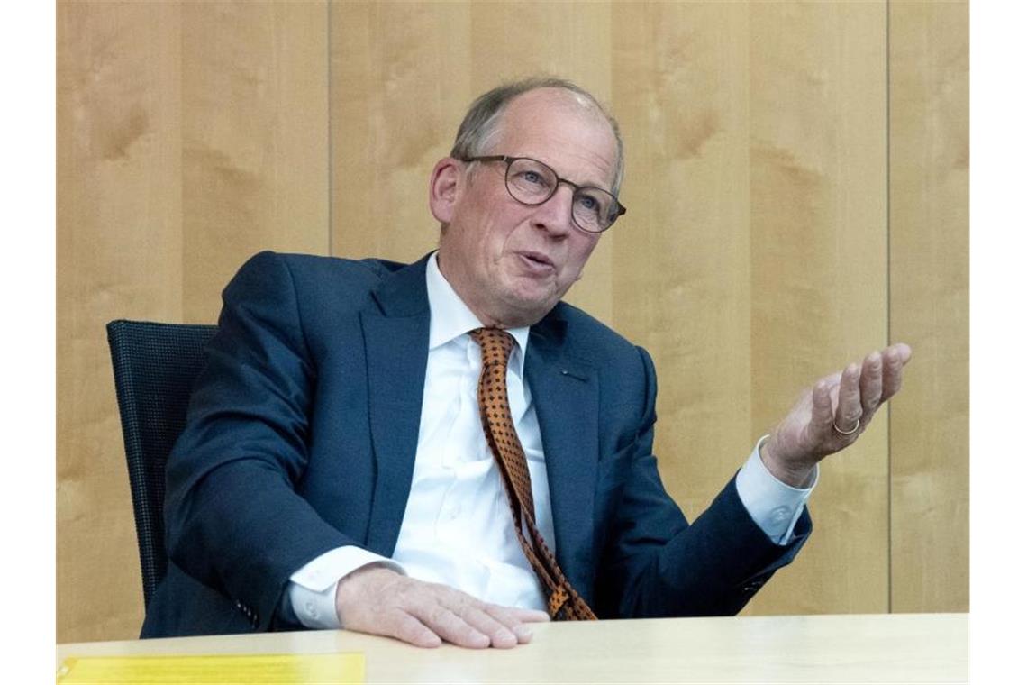 Unbeantwortete Corona-Fragen: Handwerkstag fassungslos Rainer Reichhold, Präsident des Baden-Württembergischen Handwerkstages. Foto: Simon Sachseder/dpa/Archivbild