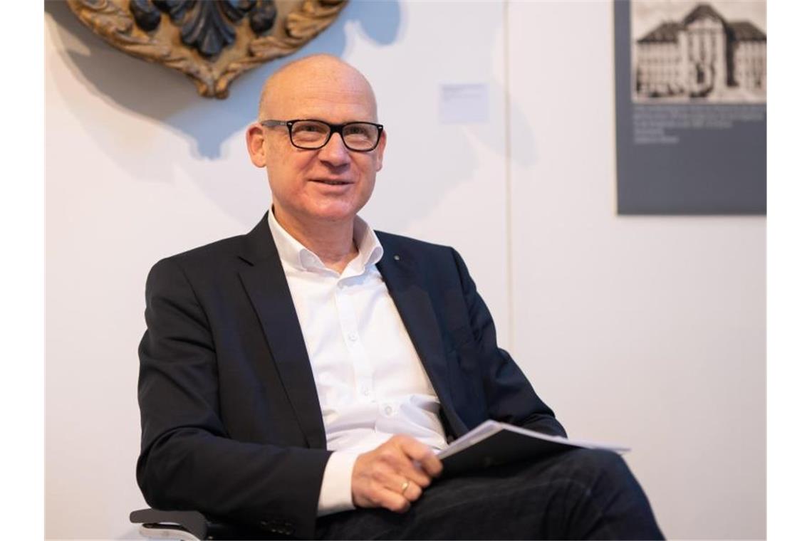 Ralf Broß (Parteilos), Oberbürgermeister der Stadt Rottweil. Foto: Silas Stein/dpa/Archivbild