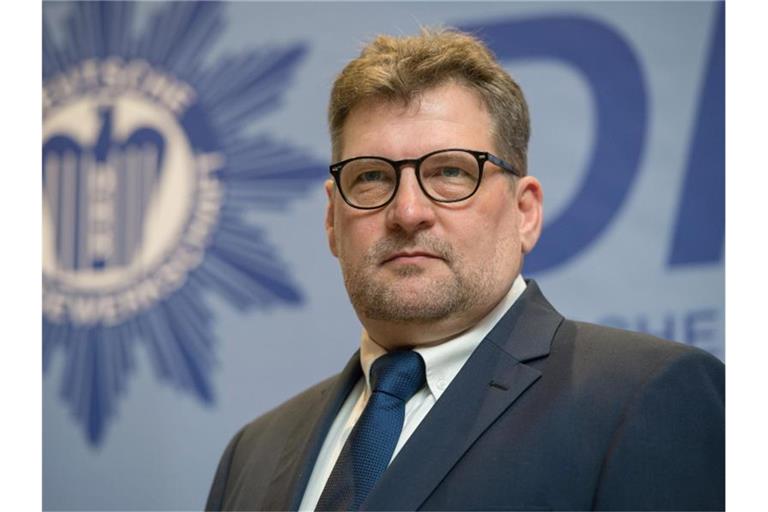 Ralf Kusterer, der Landesvorsitzende der Deutschen Polizeigewerkschaft Baden-Württemberg. Foto: Marijan Murat/dpa/Archivbild